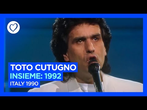 Youtube: Toto Cutugno - Insieme: 1992 - Italy 🇮🇹 - Grand Final - Eurovision 1990
