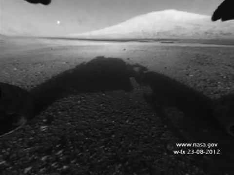 Youtube: Марсоход curiosity и НЛО