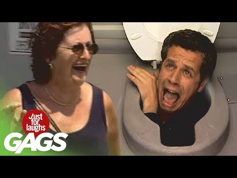 Youtube: Head in the Toilet Prank - Just For Laughs Gags