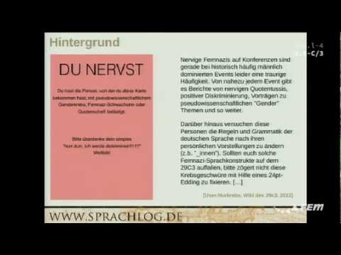 Youtube: Sprache, Ungleichheit und Unfreiheit - Anatol Stefanovitsch - 29c3