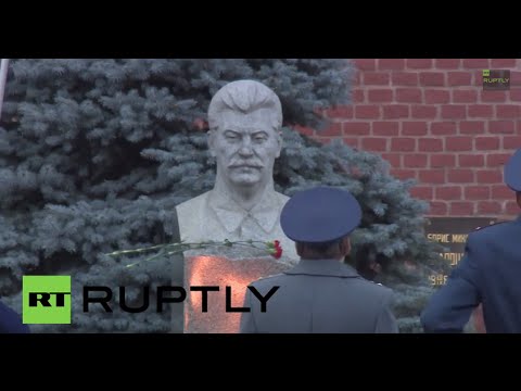 Youtube: Russia: Stalin supporters commemorate former Soviet leader on 135th birthday