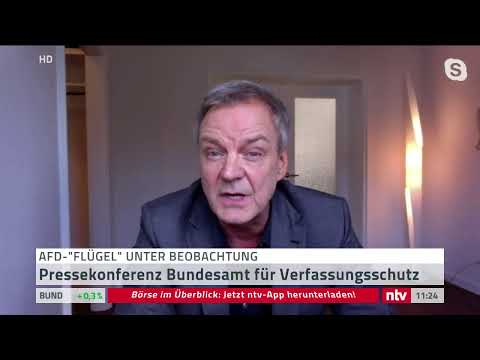 Youtube: Live: Der Verfassungsschutz stuft den "Flügel" der AfD um B. Höcke als Beobachtungsfall ein