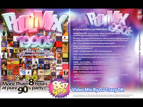Youtube: [PART 1] DJ Pool DK - Party Poolmix 90's (DJ Crazy DK Videomix) - [UNFULL PARTS]