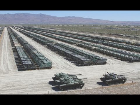 Youtube: Sierra Army Depot (20000 combat vehicles)