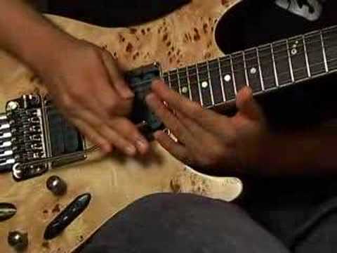 Youtube: Herman Li Guitar lesson part 7 natural harmonics