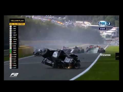 Youtube: Anthoine Hubert Fatal Crash - Formula 2 Spa-Francorchamps 2019