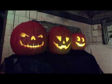 Youtube: Halloween 2018 - Private kleine Animatronic und Video Show - Deutsch, German