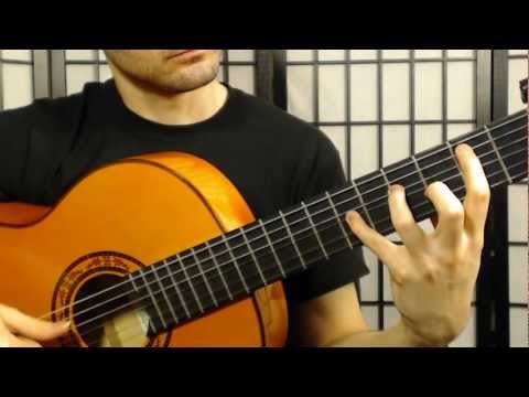 Youtube: Vicente Amigo --- Roma (Guitar tutorial) (older version)