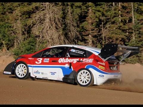 Youtube: Peak Performance! Ford Fiesta RallyCross storms Pikes Peak