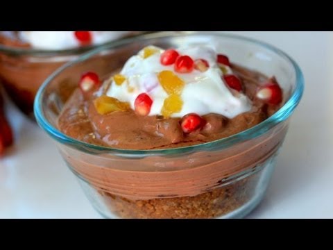 Youtube: How-To Make Chocolate Yogurt Cheesecakes - A Healthy Holiday Dessert Recipe