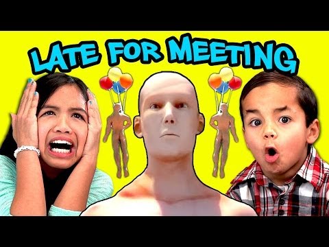 Youtube: Kids React to late for meeting