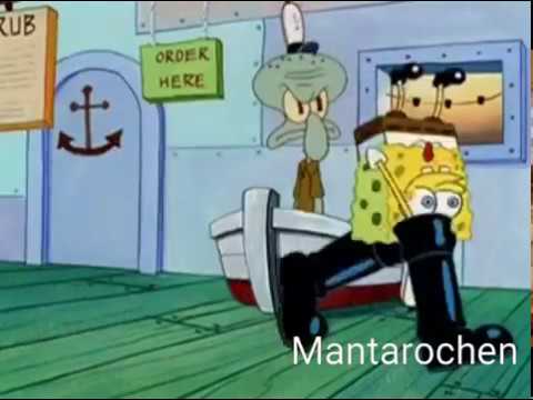 Youtube: Spongebob hüpft mit seinen quietschenden Stiefeln | Spongebob | Mantarochen