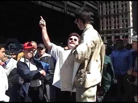 Youtube: Pissed-off fireman at Ground Zero (9/11/06)