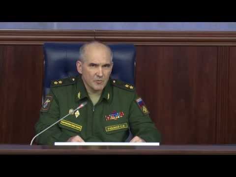 Youtube: Выступление начальника ГОУ ГШ ВС РФ Сергея Рудского по факту атаки ВВС Турции российского Су-24М