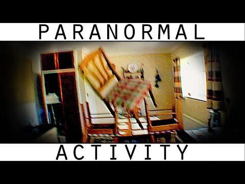 Youtube: Poltergeist Activity Caught on Tape. Paranormal Entity Caught Stacking Chairs.