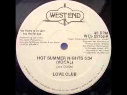 Youtube: Love Club -  Hot Summer Nights (Original 12'' Version)