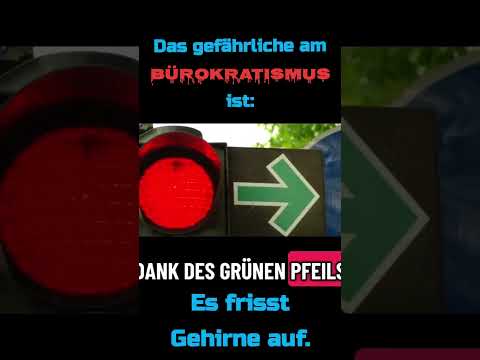 Youtube: #Bürokratieirrsinn #Bürokratismus #verwaltung #vorschriften #verkehr #Ampel #ohne #sinn