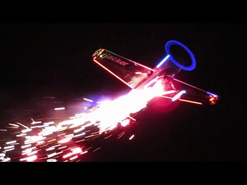 Youtube: RC PLANE WITH PYRO BY NIGHT / NIGHT OF FIRE / JetPower Fair 2014