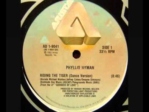 Youtube: Phyllis Hyman - Riding The Tiger (Dance Version)