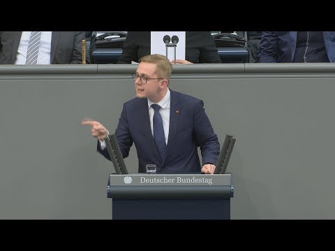Youtube: Philipp Amthor: Der jüngste CDU-Abgeordnete nimmt den AfD-Antrag auseinander