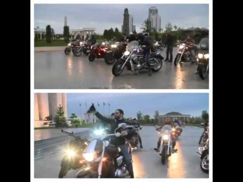 Youtube: Чеченское отделение Ночных Волков получило новые мотоциклы.