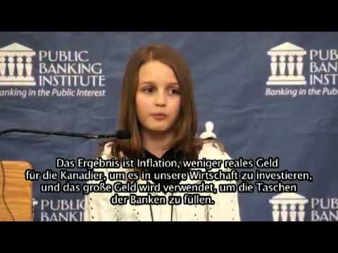 Youtube: 12 jähriges Mädchen erklärt Geldsystem
