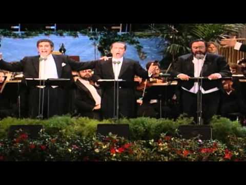 Youtube: Los tres tenores. Nessun Dorma Turandot Puccini. 1994 Los Angeles