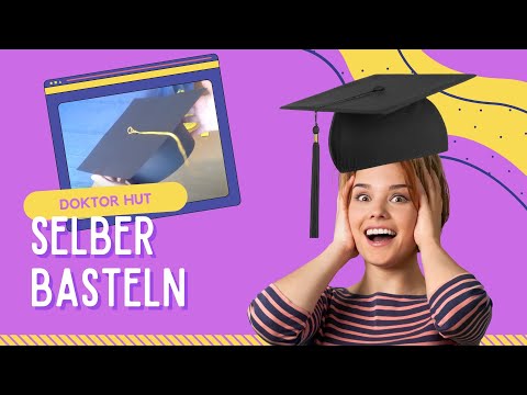 Youtube: Doktorhut basteln - so geht's