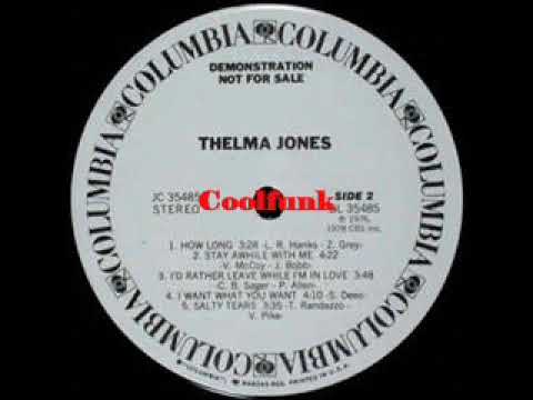 Youtube: Thelma Jones - How Long (1978)