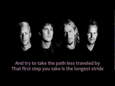 Youtube: Nickelback - If today was your last day with lyrics in video [HD]