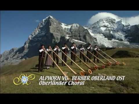 Youtube: Alphornvereinigung Berner Oberland - Oberländer Choral 2010