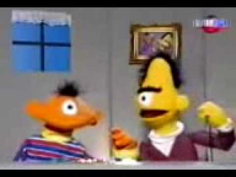 Youtube: Erni und Bert-Drogen (Bert wenn man keine Drogen verträgt soll man keine nehmen)