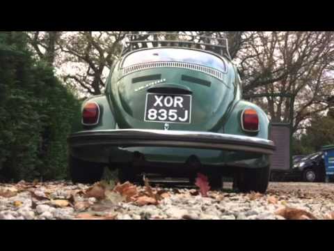 Youtube: 1970 VW Beetle Engine & Exhaust Sound