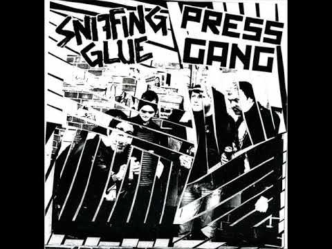 Youtube: Press Gang / Sniffing Glue - Split EP