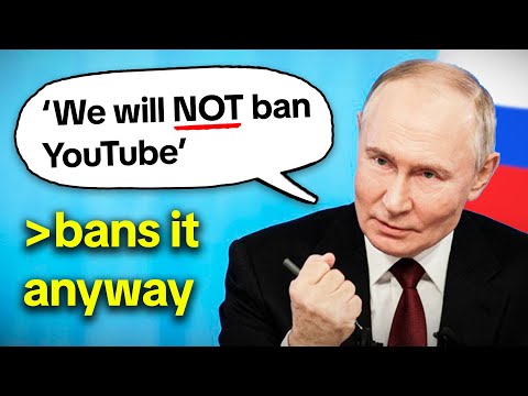 Youtube: He will never stop lying...