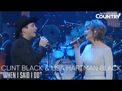 Youtube: Clint Black & Lisa Hartman Black  - When I Said I Do | Austin City Limits: Country