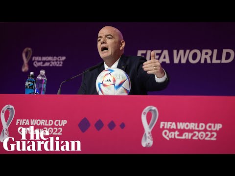 Youtube: I feel Qatari, I feel gay': Infatino defends Fifa decision to host World Cup in Qatar