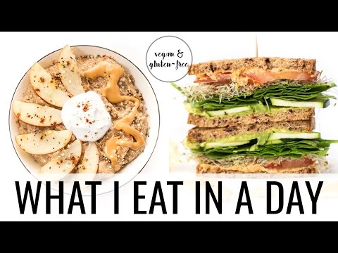Youtube: 19. WHAT I EAT IN A DAY | 5 minute vegan meals