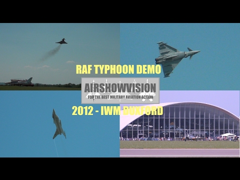Youtube: THE 2012 RAF TYPHOON DISPLAY HIGHLIGHTS (airshowvision)