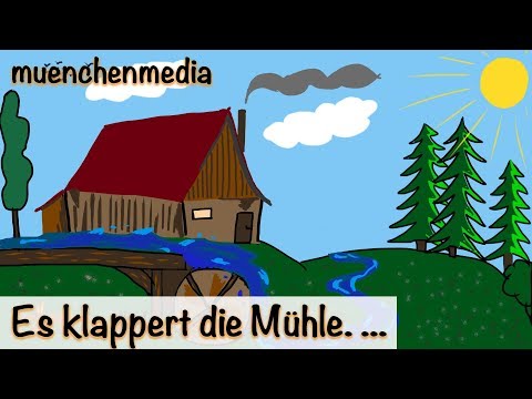 Youtube: 🎵 Es klappert die Mühle am rauschenden Bach - Kinderlieder deutsch - muenchenmedia