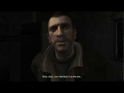 Youtube: GTA IV: Niko Bellic: Oh No I Sh*t My Pants and Your Dad Likes it up the Ass
