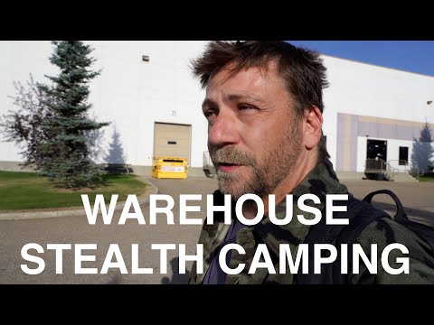Youtube: Urban Stealth Camping Behind Warehouse