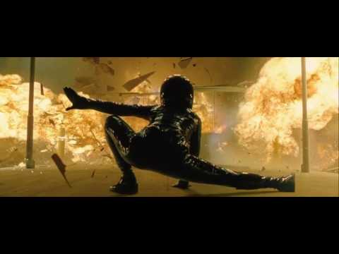 Youtube: The Matrix Reloaded Trinity Shooting Escape