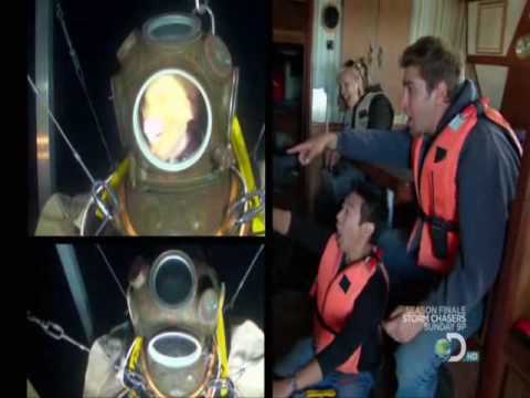 Youtube: Mythbusters - Compresed Diver *Gory*