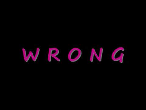 Youtube: Depeche Mode Wrong *LYRICS*