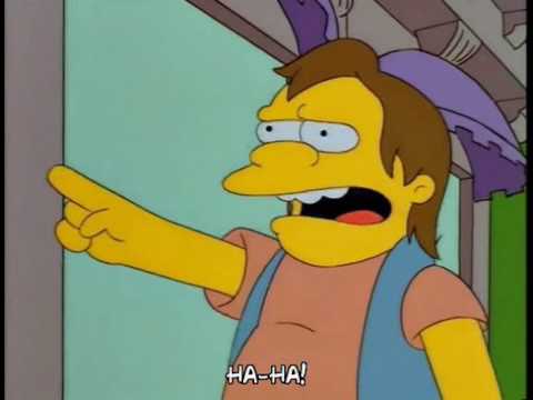 Youtube: Nelson Muntz - Ha Ha