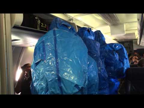 Youtube: Ebola Scare on US Airways Flight 845 from Philadelphia to Punta Cana - October 8th 2014