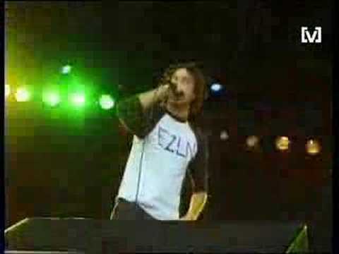 Youtube: RAGE AGAINST THE MACHINE - BOMBTRACK LIVE