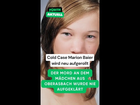 Youtube: Cold Case Marion Baier: Nach 52 Jahren neue Spur im Mordfall von Oberasbach