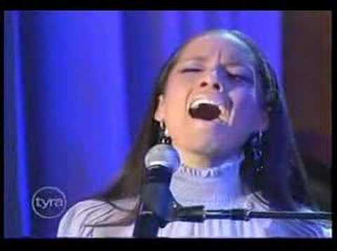 Youtube: Alicia Keys - Like You'll Never See Me Again Live